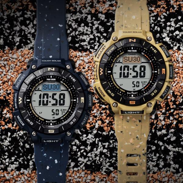 Casio выпускает PRO TREK PRG-340SC, часы со встроенным цифровым компасом, высотомером и термометром