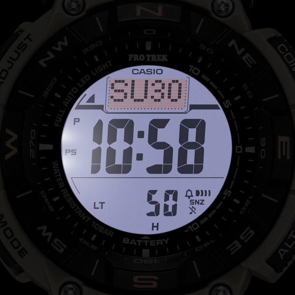 Casio выпускает PRO TREK PRG-340SC, часы со встроенным цифровым компасом, высотомером и термометром