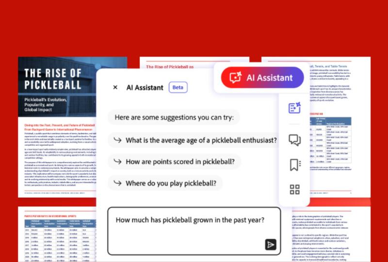 Adobe выпускает Acrobat AI Assistant с подпиской от 4,99 долларов в месяц