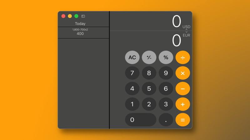 Apple планирует переделать дизайн программы MacOS Calculator