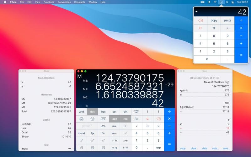 Apple планирует переделать дизайн программы MacOS Calculator