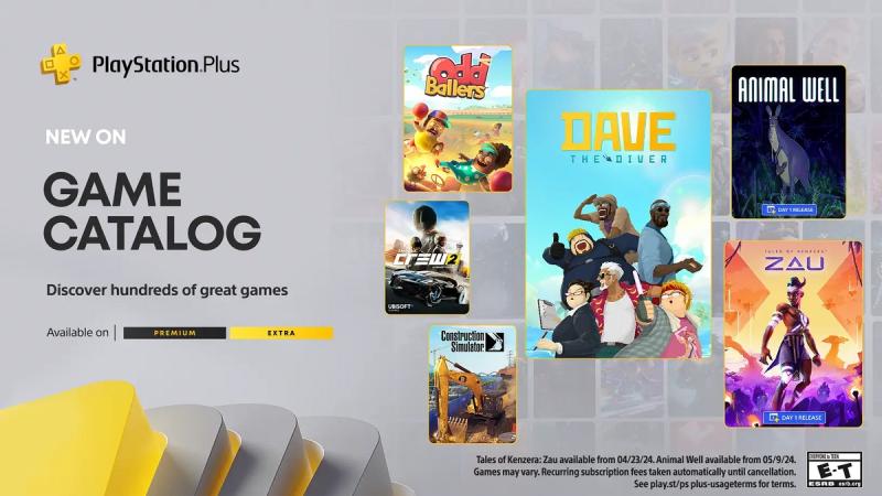 Апрельский выбор PlayStation Plus Extra и Premium уже доступен. Сюда входят такие игры, как Dave the Diver, The Crew 2, Miasma Chronicles и многие другие
