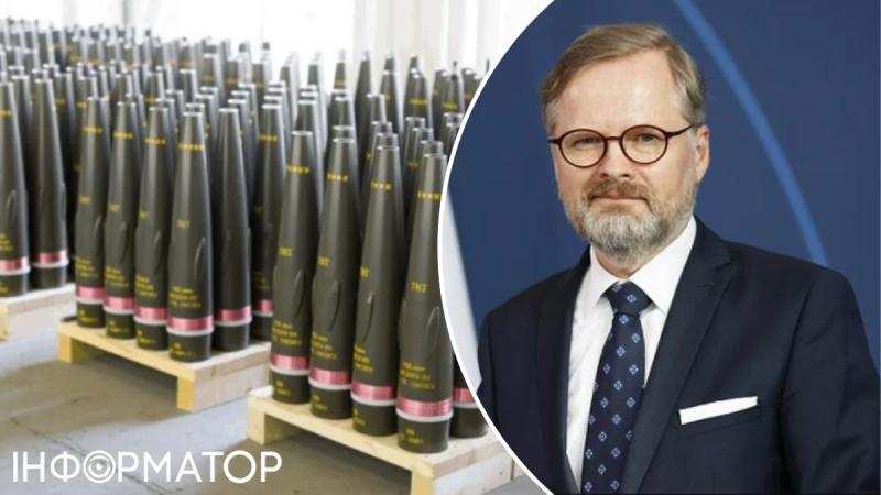 Чехия подписывает контракт на поставку 180 тысяч снарядов для Украины, еще 300 тысяч находятся в стадии подготовки - премьер-министр Фиала