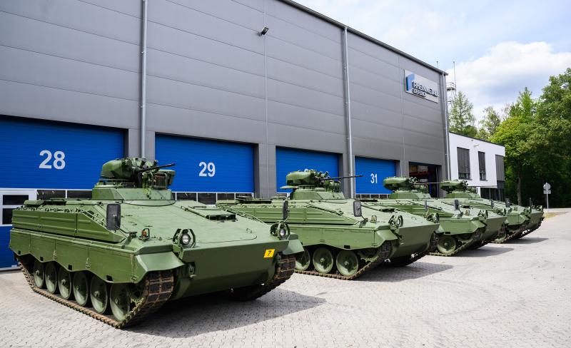 Германия заказала у компании Rheinmetall дополнительную партию БМП Marder 1A3 для украинской армии