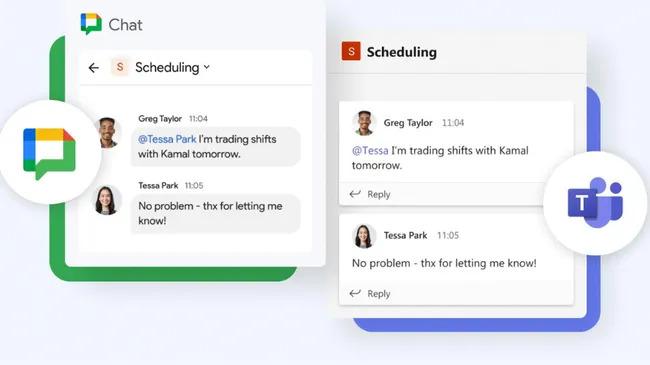 Google Chat поддерживает интеграцию со Slack и Teams: Новые возможности для пользователей Google Workspace