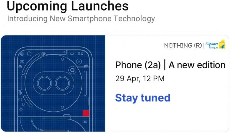 Nothing анонсировала новую версию смартфона Phone (2a)