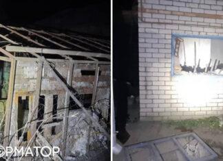 Россияне атаковали дронами и обстреляли из артиллерии райцентр на Днепропетровщине