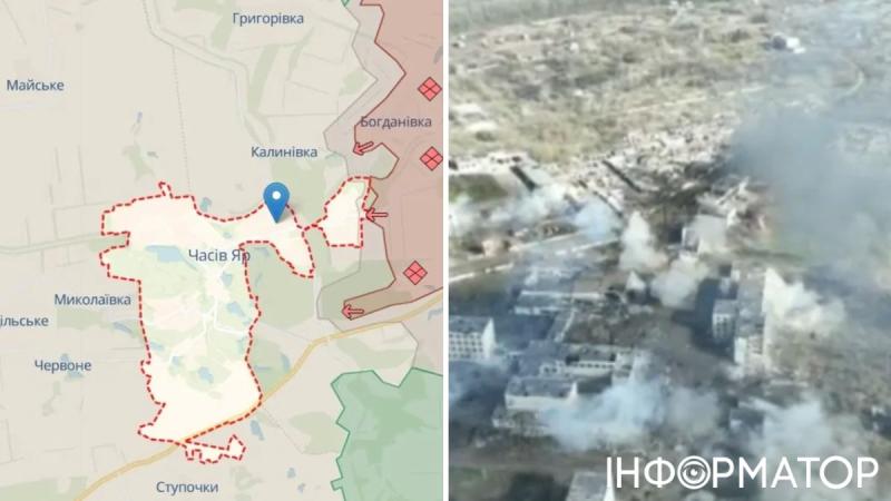 Російські війська активно штурмують населені пункти Донеччини, щоб взяти в кліщі Часів Яр