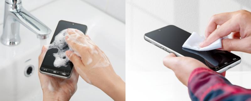 Sharp Basio Active 2: смартфон для пенсионеров, который можно мыть с мылом