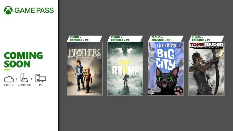 В первой половине мая в Game Pass добавят ремастер Tomb Raider (2013) и культовую адвенчуру Brothers: A Tale of Two Sons — представлен полный список новинок каталога
