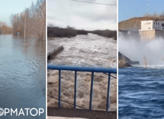 В российском Орске прорвало дамбу: 20 населенных пунктов окажутся под водой, людей эвакуируют — видео