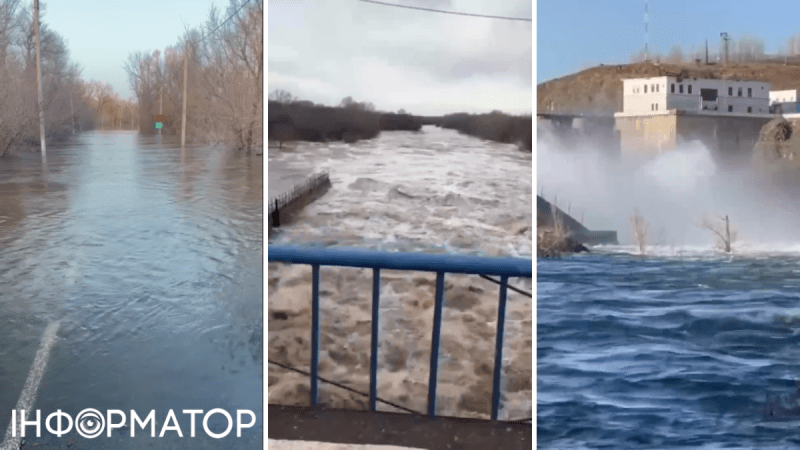 В Орске обрушилась плотина: затоплено 20 сел, жители эвакуированы - видео