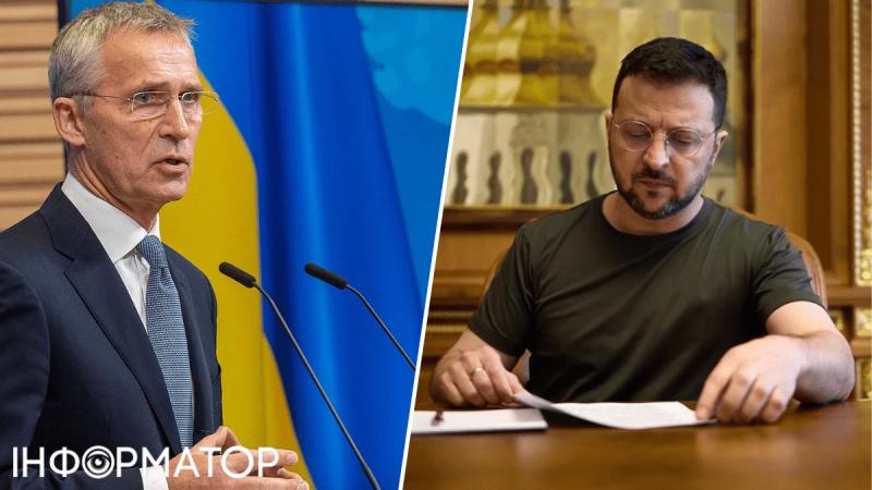 Зеленский встретился со Столтенбергом накануне заседания Совета Украина-НАТО: подробности
