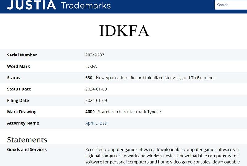 Bethesda зарегистрировала товарный знак IDKFA: вероятно, под этим названием скрывается новая часть DOOM