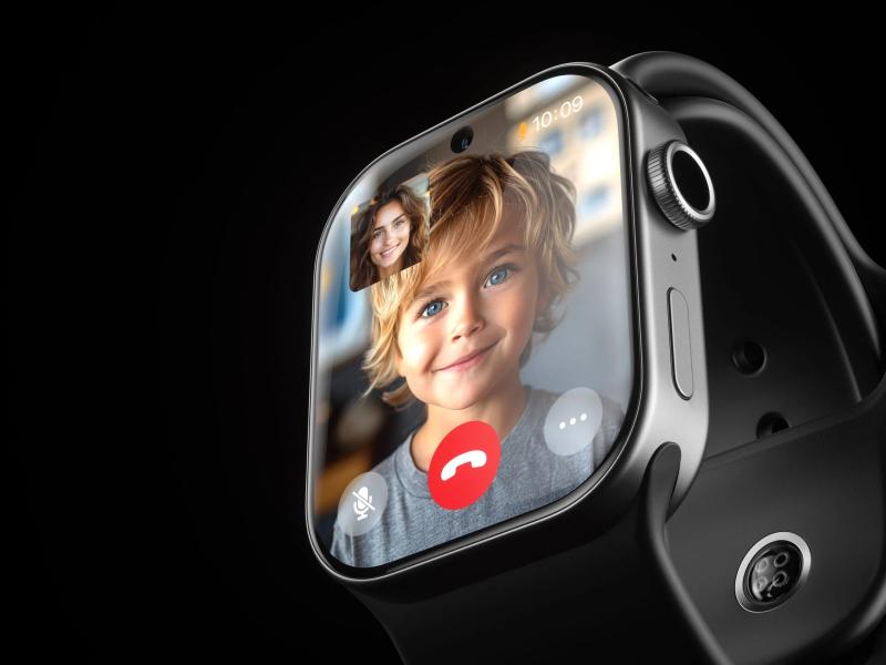 Дизайнеры создали концепт часов Apple Watch X с новым дизайном, камерой FaceTime и функцией измерения давления