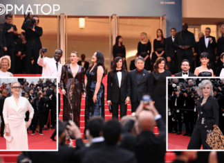 Джейн Фонда в леопарде, а Мерил Стрип словно невеста от Dior: фото с красной дорожки в Каннах