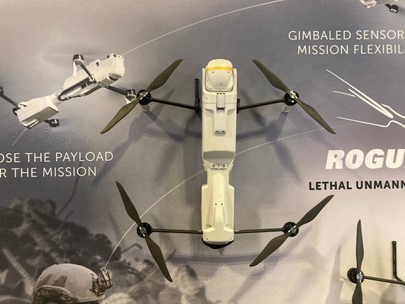 Контракт на $12 млн: Корпус морской пехоты США заказал у Teledyne FLIR Defense ударные беспилотники Rogue 1