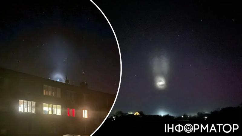 НЛО или Falcon 9: украинцы видели в небе необычное явление, мысли разделились (видео)