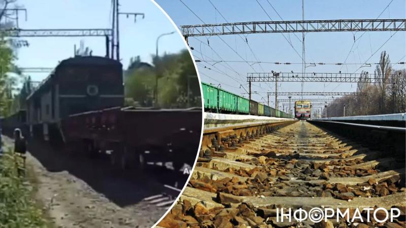 Оккупанты запустили первый поезд по железной дороге, которую строят в Приазовье как альтернативу Крымскому мосту (видео)