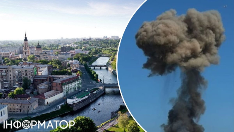Россияне ударили по Харькову: возник масштабный пожар, есть пострадавшие