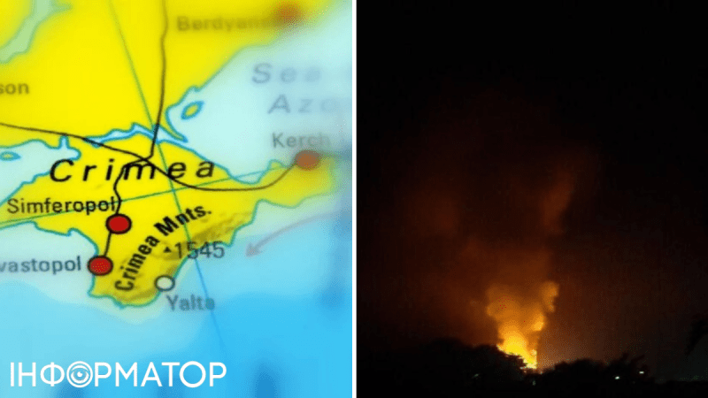 Снова горячая ночь: во временно оккупированном Крыму раздаются мощные взрывы
