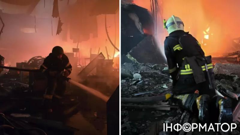 Удар по "Эпицентру" в Харькове: ГСЧС показала ужасные разрушения изнутри здания - огонь уже локализовали