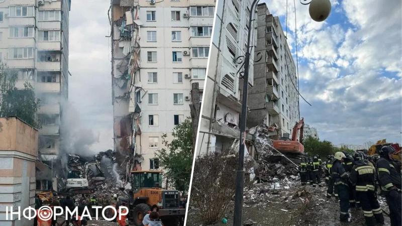 В Белгороде в результате обвала дома погибли 15 человек