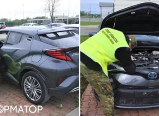 В Польше задержали украинца — вывозил на прицепе краденое авто