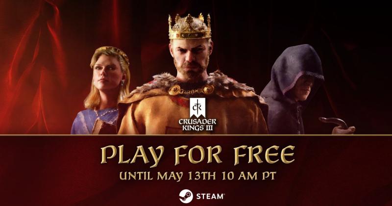 Власть и интриги ждут вас: гранд-стратегия Crusader Kings III временно доступна бесплатно в Steam