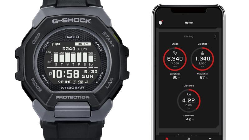 Casio представила G-SHOCK GBD-300 с возможностью отслеживать тренировки и автономностью до 2 лет