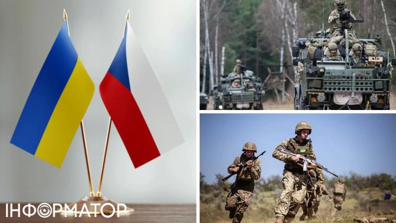 Чехия заявила о намерении подготовить 4000 украинских военных в этом году