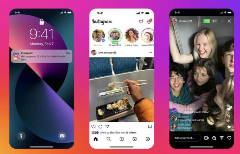Instagram теперь позволяет проводить прямой эфир только с близкими друзьями и добавлять музыку к видео из карусели