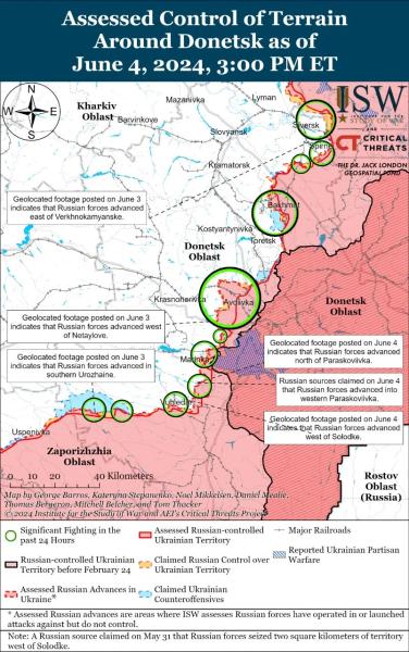 На Харьковщине замедлился темп наступления России, но врагу удалось продвинуться: карты ISW