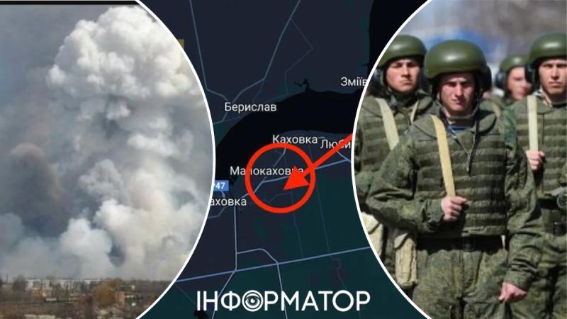 На оккупированной Херсонщине раздался взрыв: есть "прилет" по базе россиян