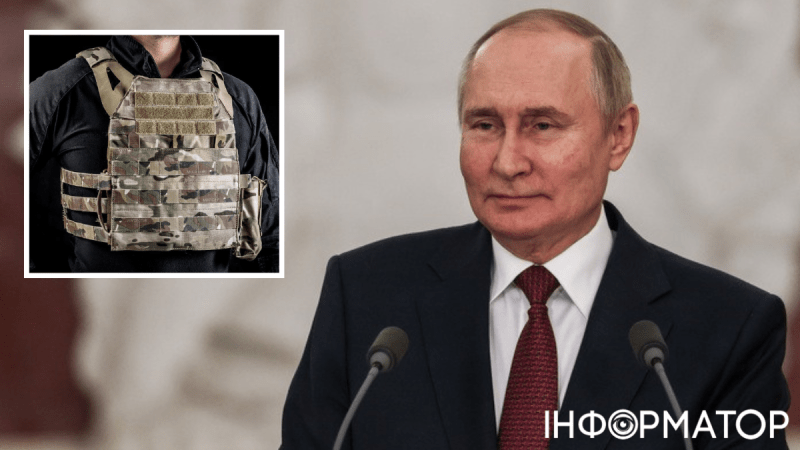 Путин почти год посещает публичные мероприятия только в бронежилете – РосСМИ