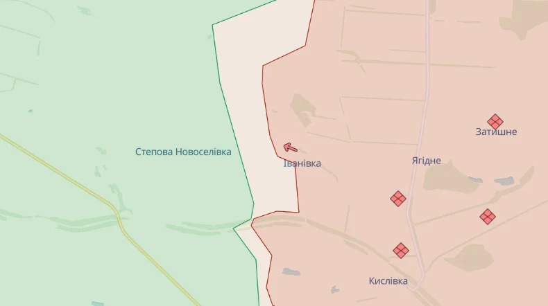 Россияне продвинулись на Харьковщине и оккупировали еще один населенный пункт – DeepState