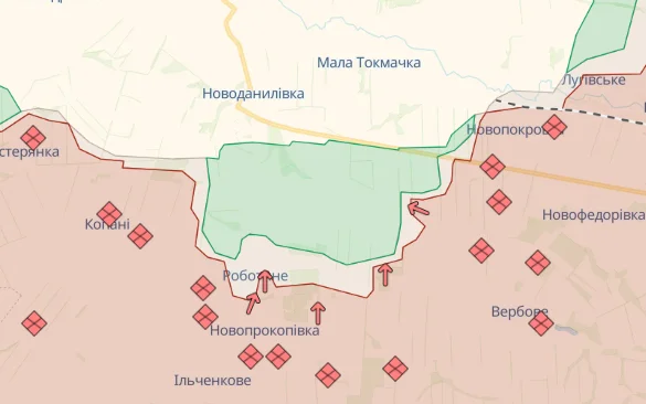 Россияне продвинулись на трех участках фронта – карты DeepState