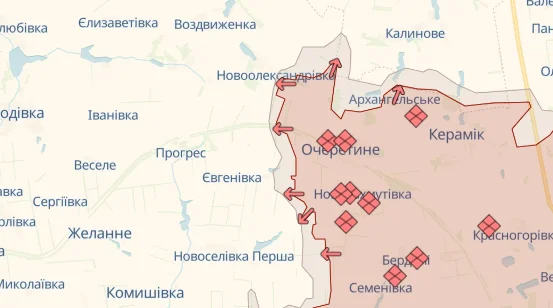 Россияне продвинулись на трех участках фронта – карты DeepState
