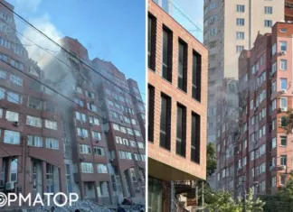 Россияне ударили по многоэтажке в Днепре: разрушены несколько этажей, есть раненые