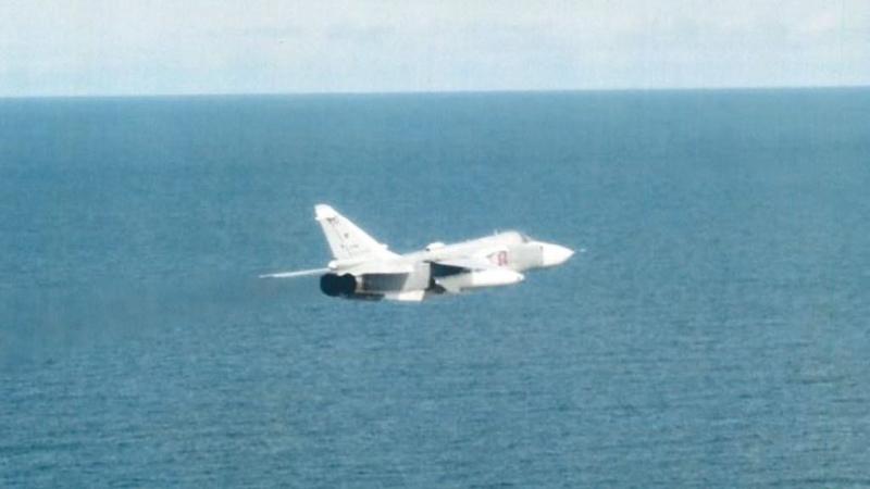 Российский Су-24 нарушил воздушное пространство Швеции