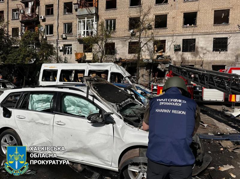 Трое погибших и 37 раненых, двое детей в больнице: детали удара по Харькову от прокуратуры