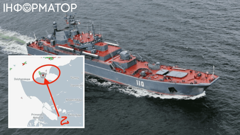 Удар по россиянам в Азовском море: какой корабль окупантов на самом деле отправили кормить рыбу