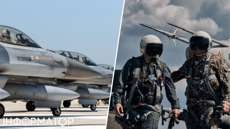 Украина призвала США и страны ЕС ускорить подготовку пилотов ВСУ на F-16