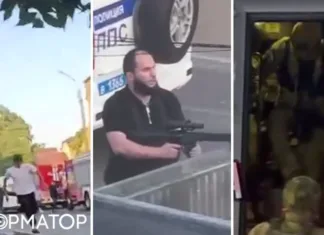 В Дагестане возобновились перестрелки между террористами и силовиками, известно о десятках заложников в храме