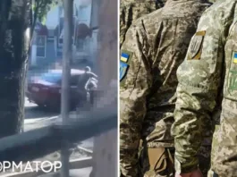 В Одессе мужчина прокатил на капоте сотрудника ТЦК: автомобиль объявили в розыск — видео