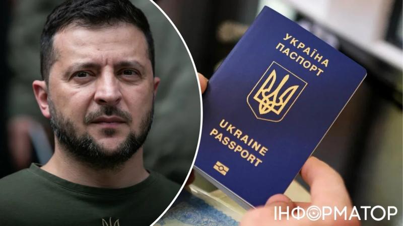 Выдача паспортов украинцам за границей - Зеленский подписал важный закон