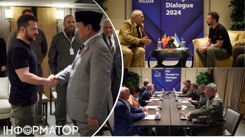 Зеленский в Сингапуре встретился с конгрессменами США и президентами Индонезии и Восточного Тимора: о чем говорили