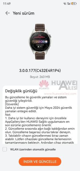 Huawei Watch 3 и Huawei Watch 3 Pro в Европе начали получать новую версию ПО