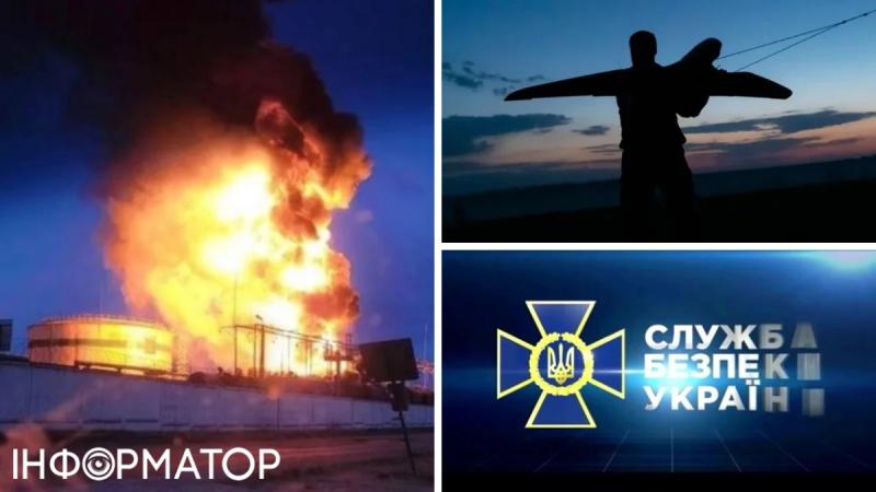 Яркую бавовну на российских нефтебазах в Краснодарском крае РФ устроили дроны СБУ