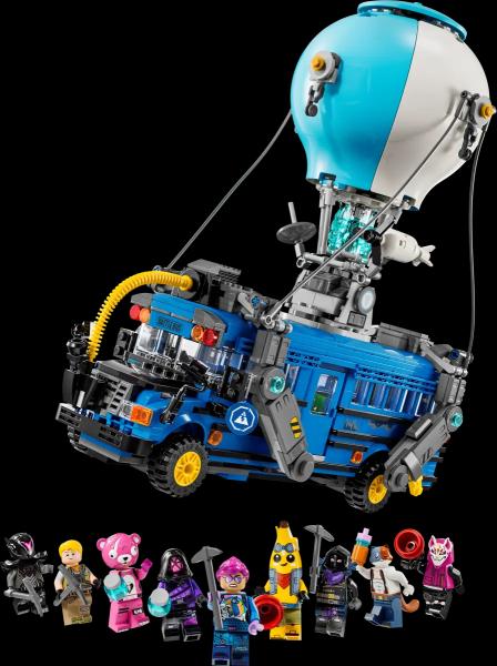 LEGO выпустит 4 набора по Fortnite: среди них боевой автобус и лама, а заплатить придется от 15 до 100 долларов